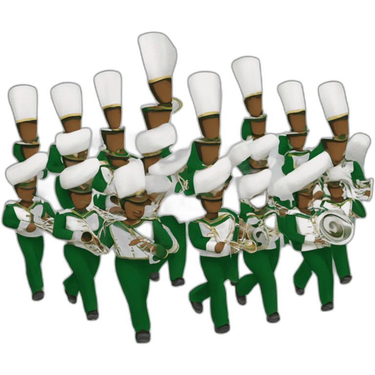 marching 110 emoji