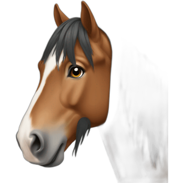 Draft horse emoji