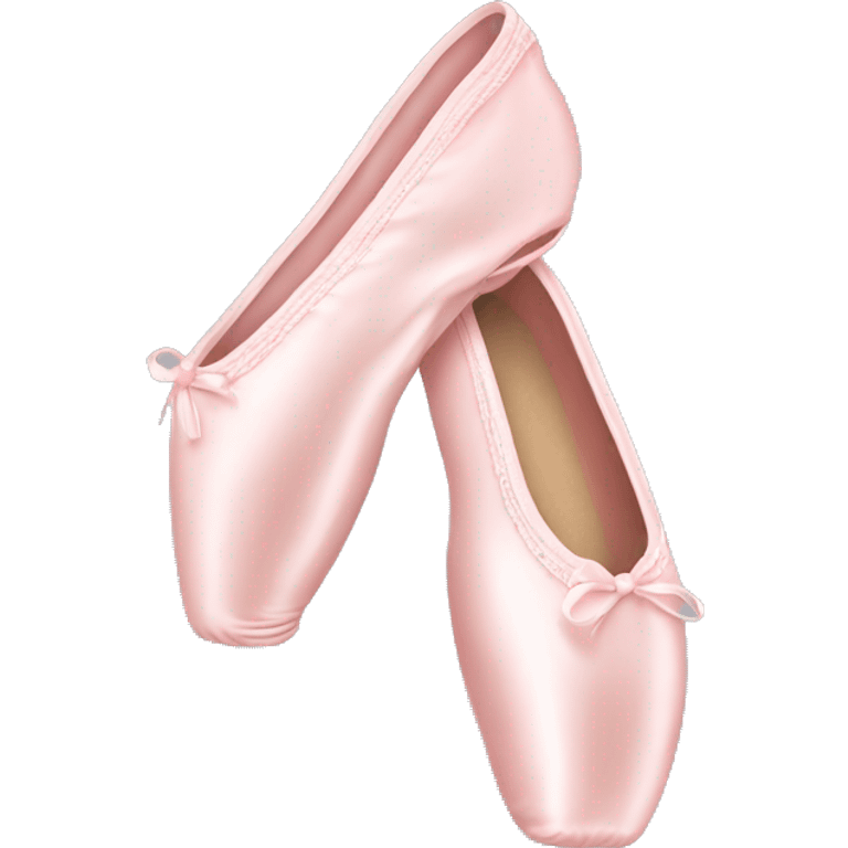 light pink pointe shoe emoji