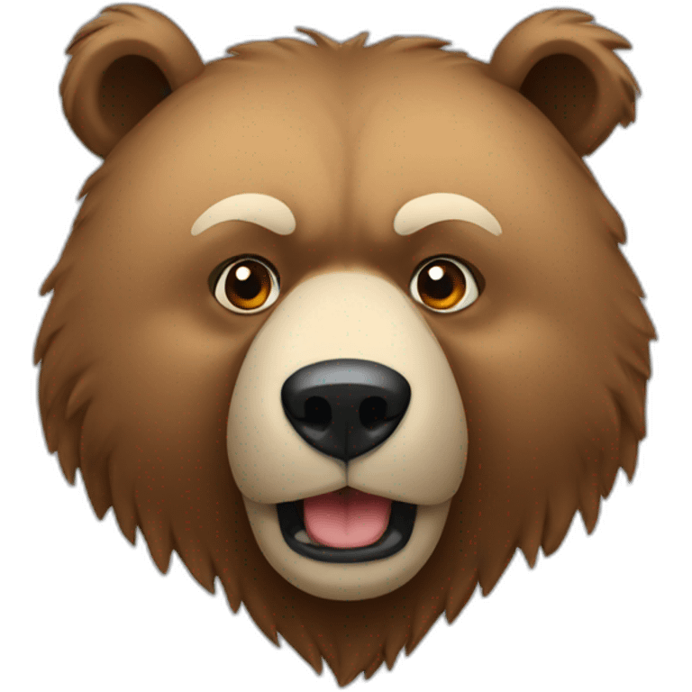 A russian bear emoji