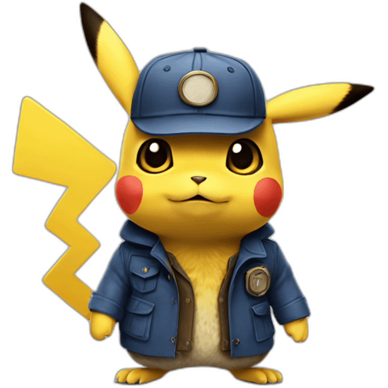 Detective pikachu emoji