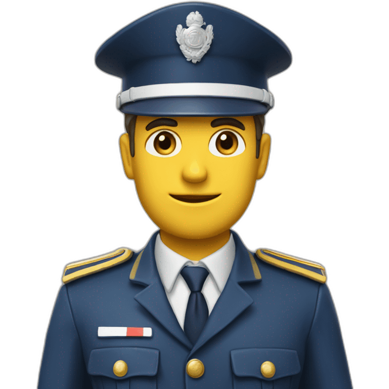 Gendarme france emoji