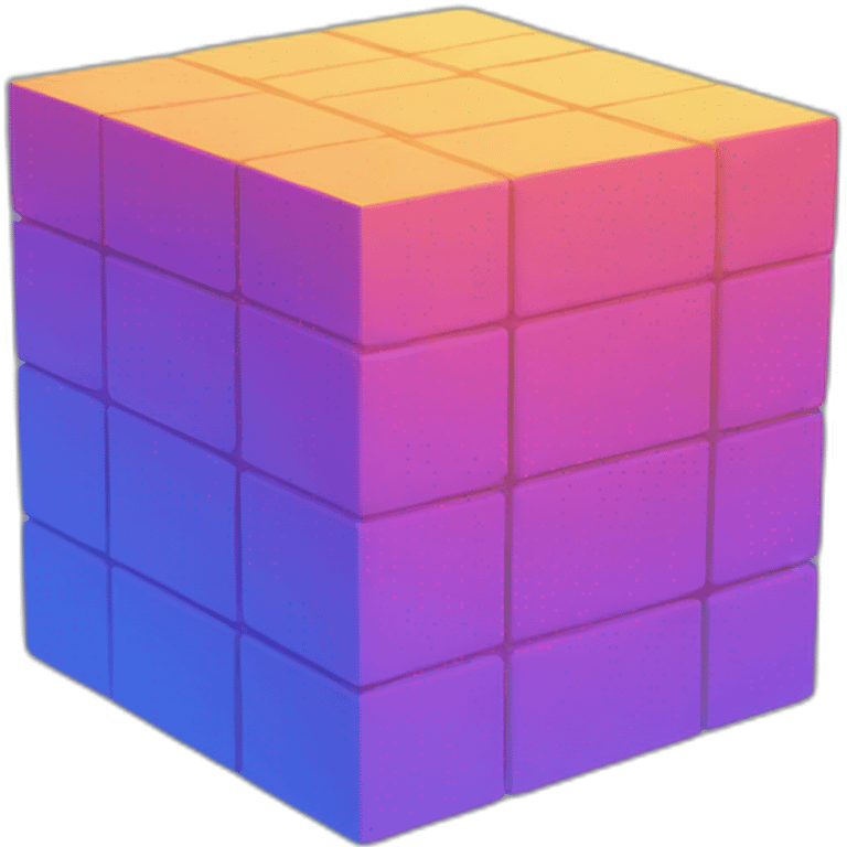 4d cube emoji