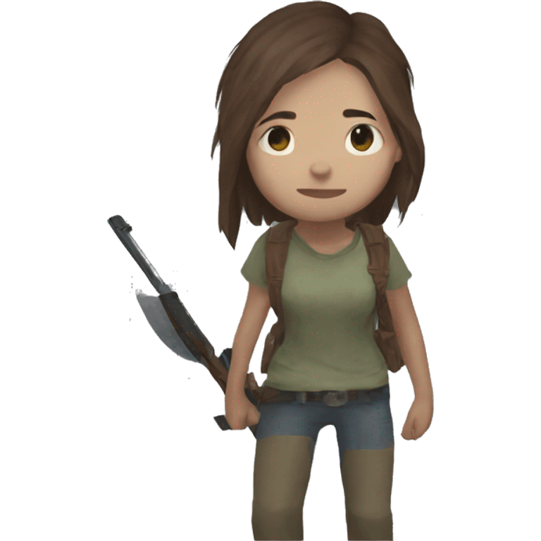 Ellie the last of us Little bit dezoom emoji