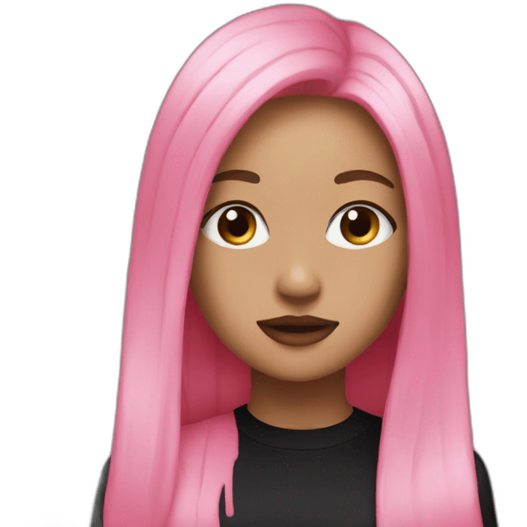 Black pink emoji