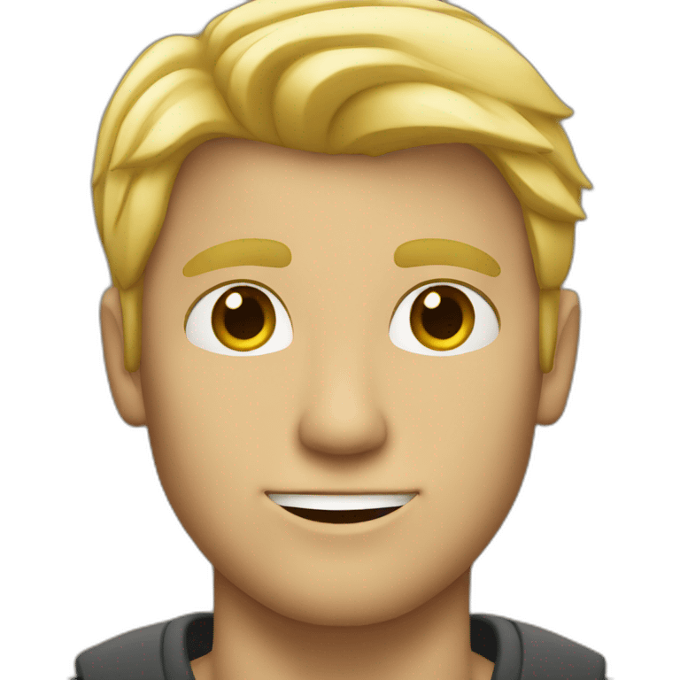 blonde guy emoji