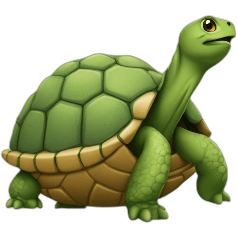 caca sur tortue emoji