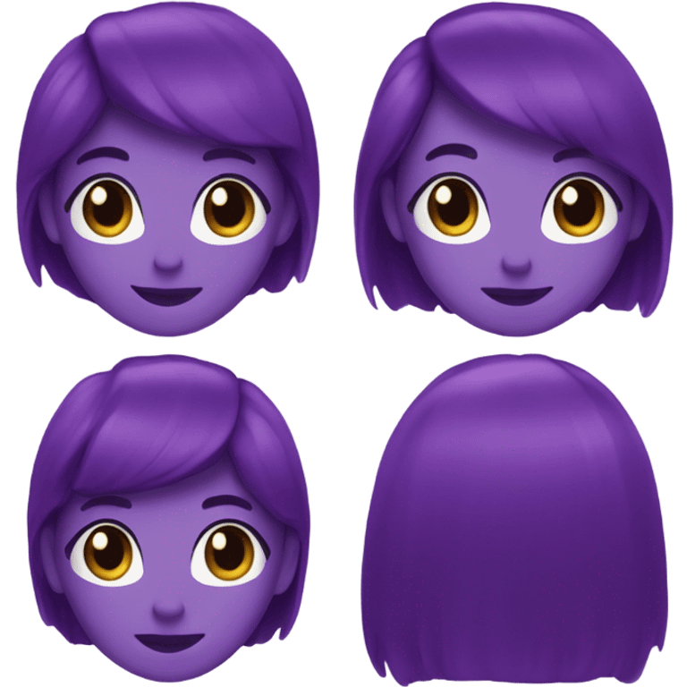 purple  emoji