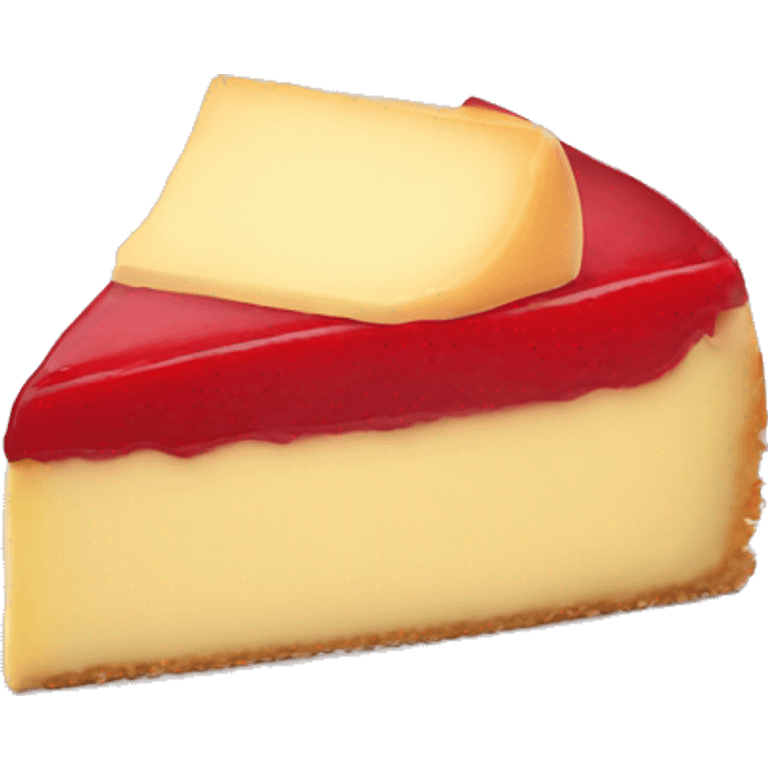 Cheese cake emoji