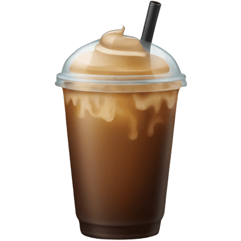 Iced coffee  emoji