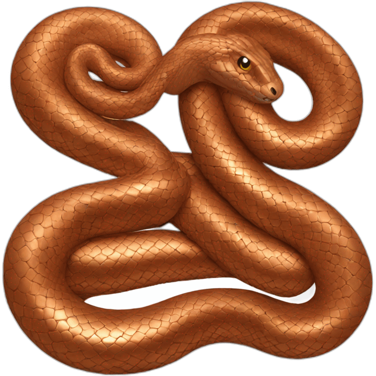 copper-snake-symbol emoji