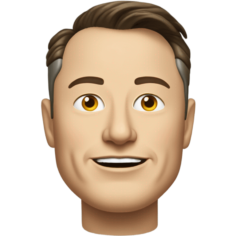 tête de Elon musk emoji