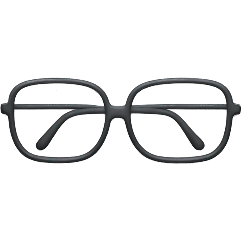 Eyeglasses rounded  emoji