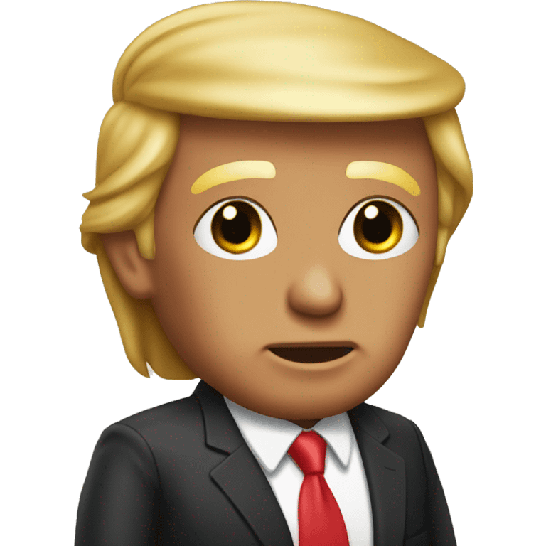 Donald Trump and Hasbulla emoji