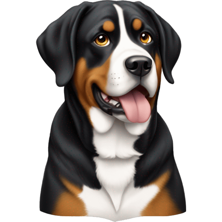 Great Swiss Mountain Dog emoji