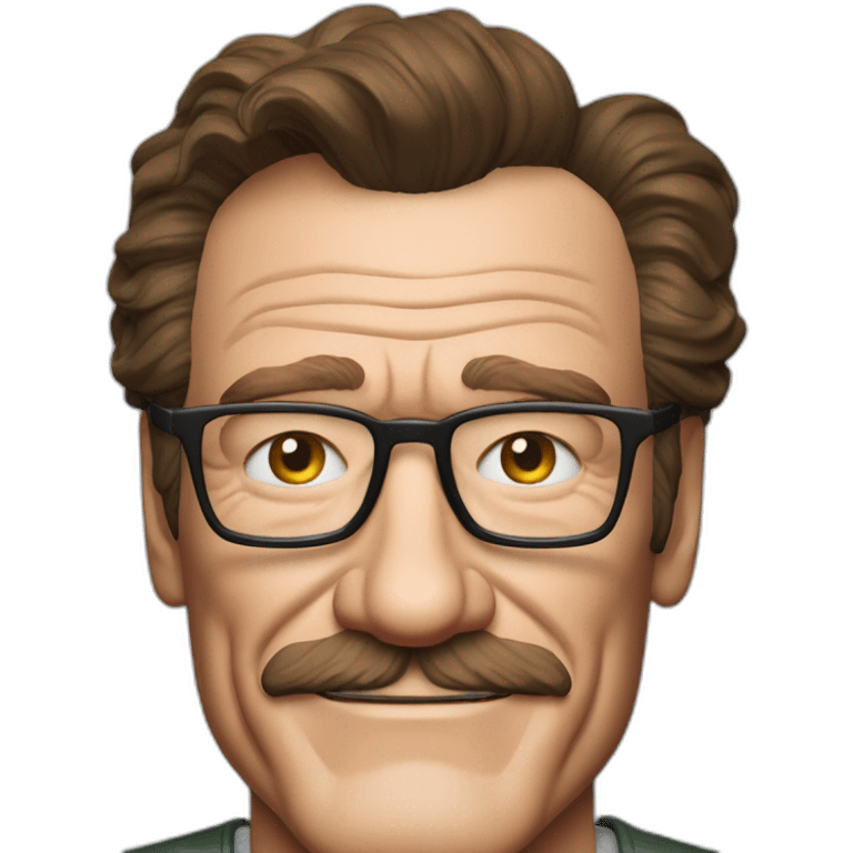 Bryan cranston qui boit une bière emoji