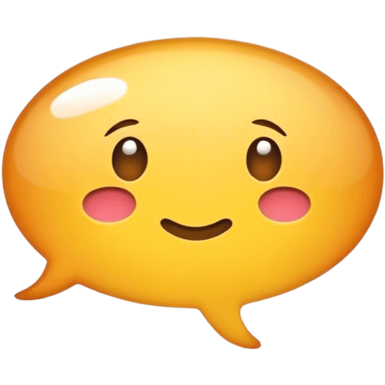 speech bubble emoji