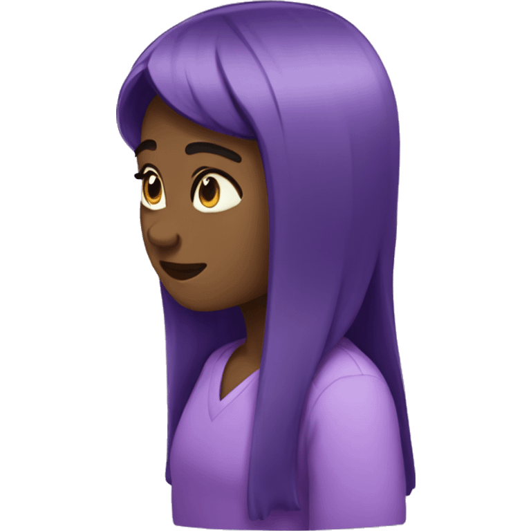 Violet  emoji