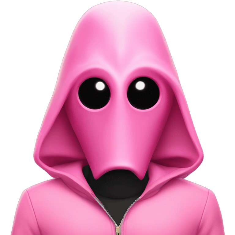 squid game pink guards face emoji