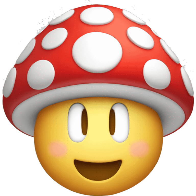 mario mushroom emoji