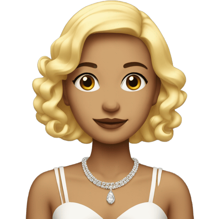 Girl in high society in New York  emoji