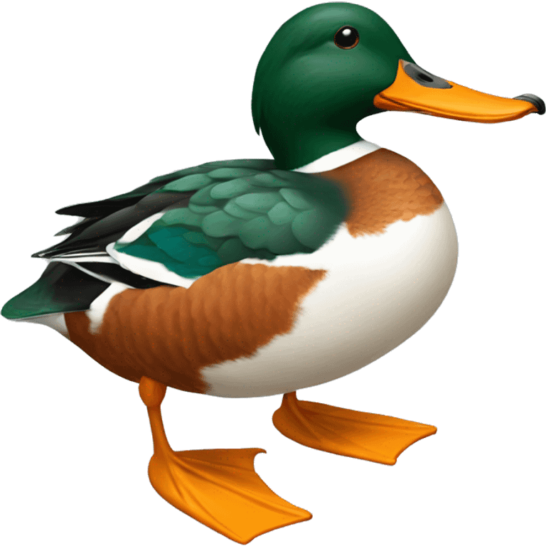 Northern shoveler duck emoji