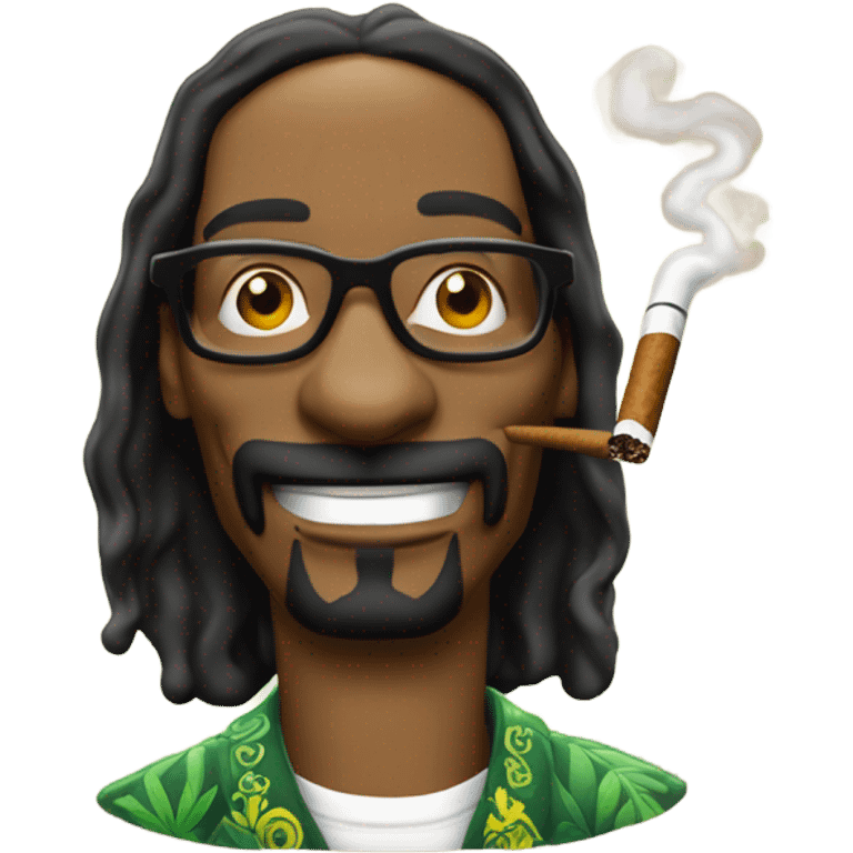 lo que fuma snop dogg emoji