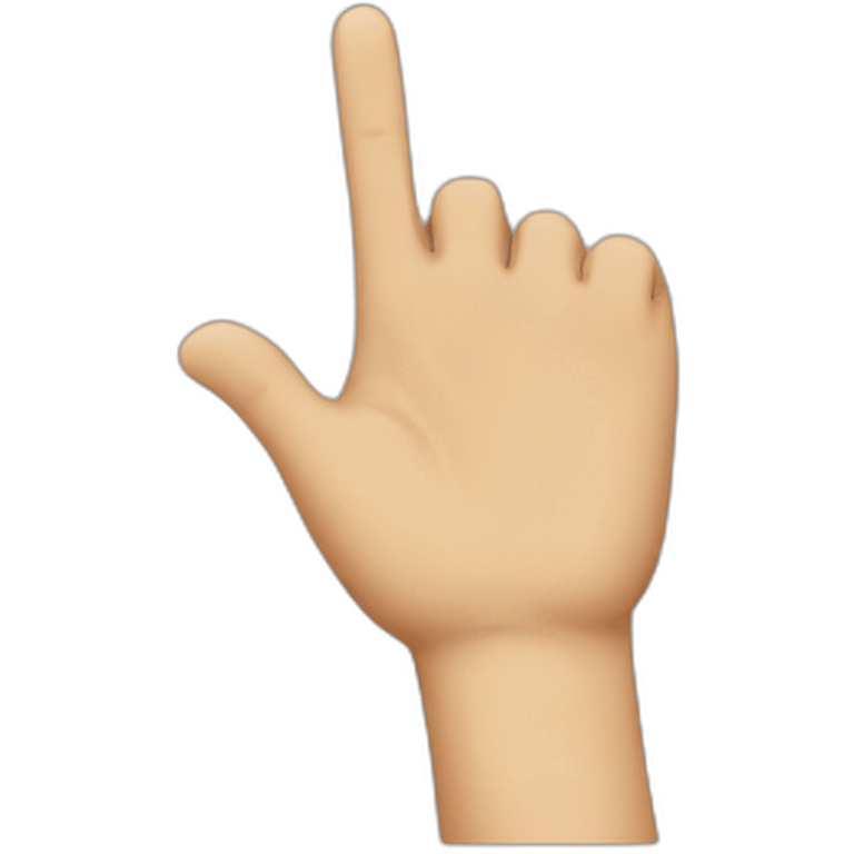 cut thumb emoji