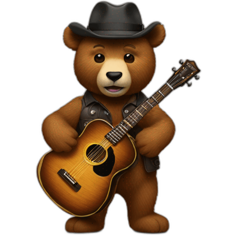 Un ours brun qui boit du jack daniels emoji