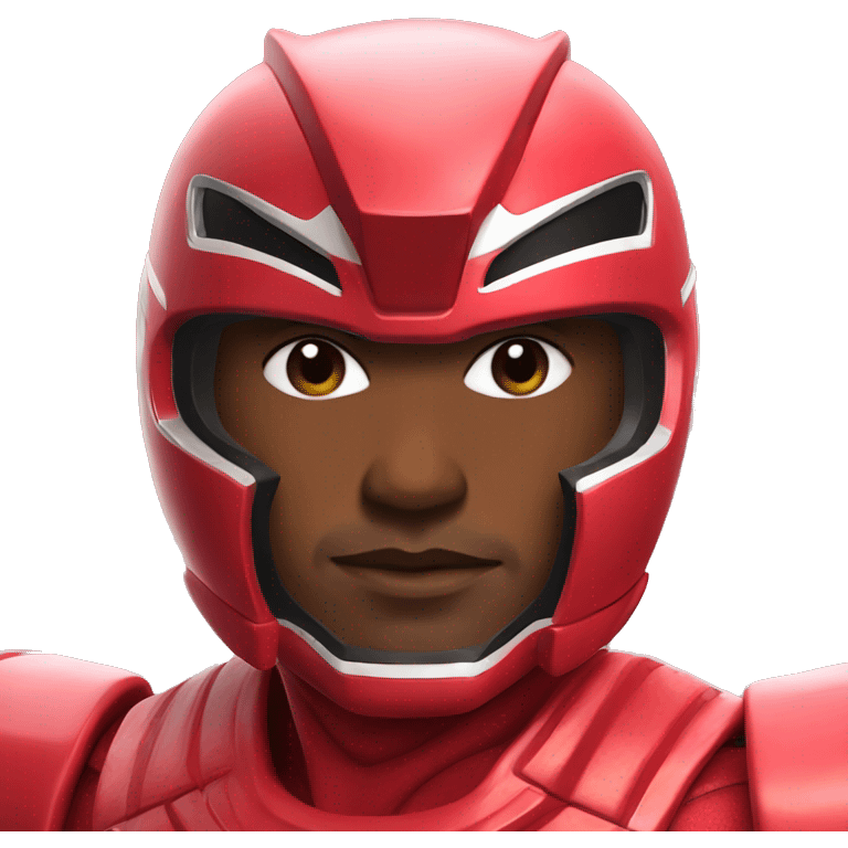 red power rangers emoji