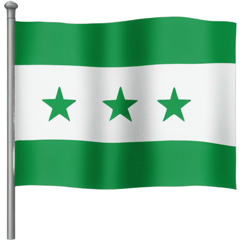 Green Syria Flag  emoji