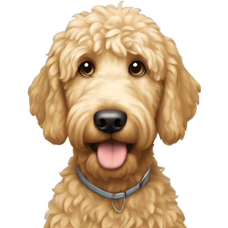 Golden doodle emoji