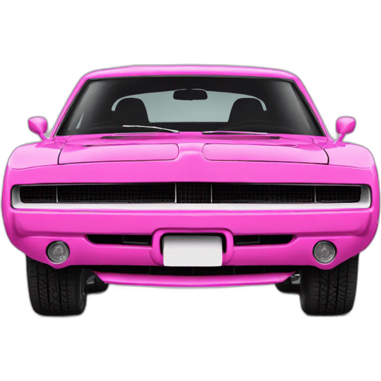 dodge-charger-pink emoji