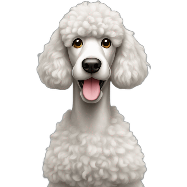 Standard Poodle emoji