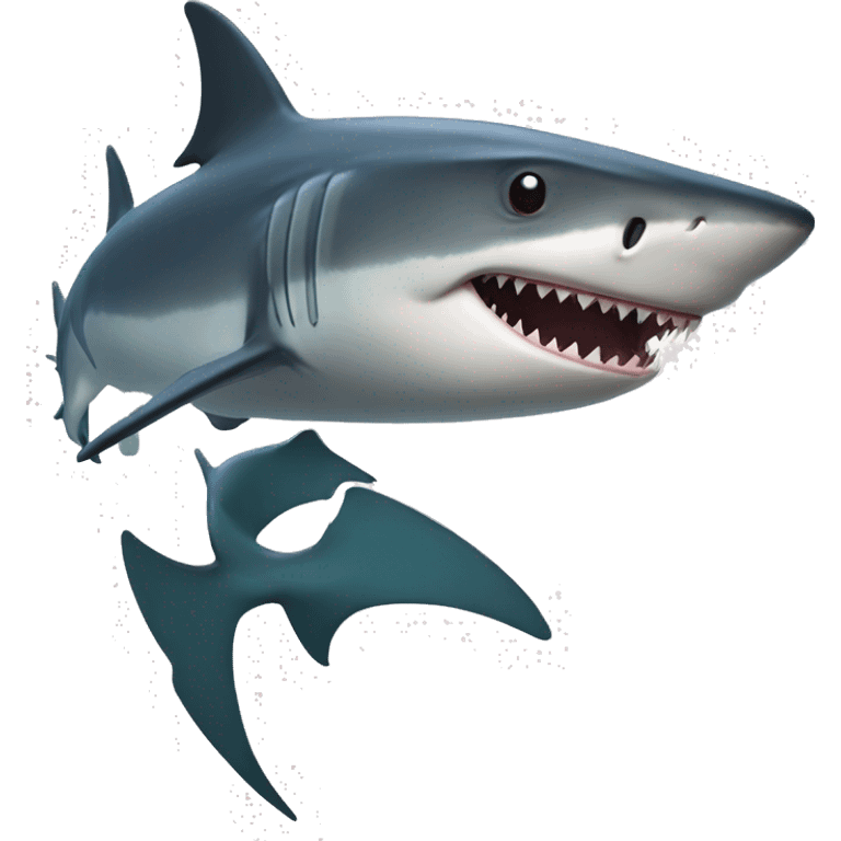 Requin bouré emoji