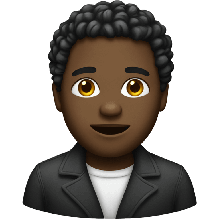 a black person emoji