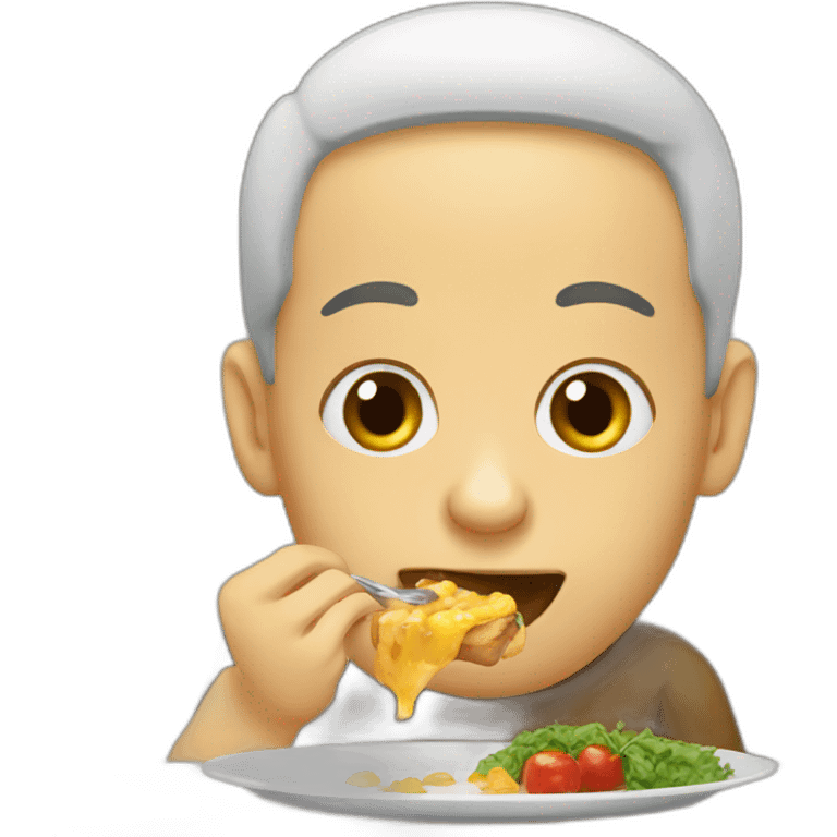 Israeli eating emoji