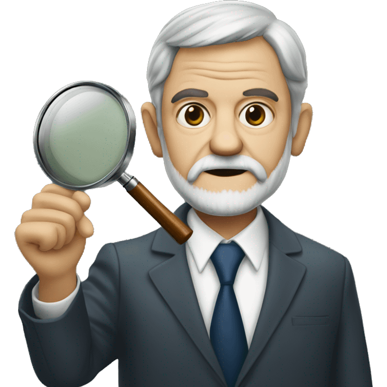 president lula with a detective magnifying glass emoji