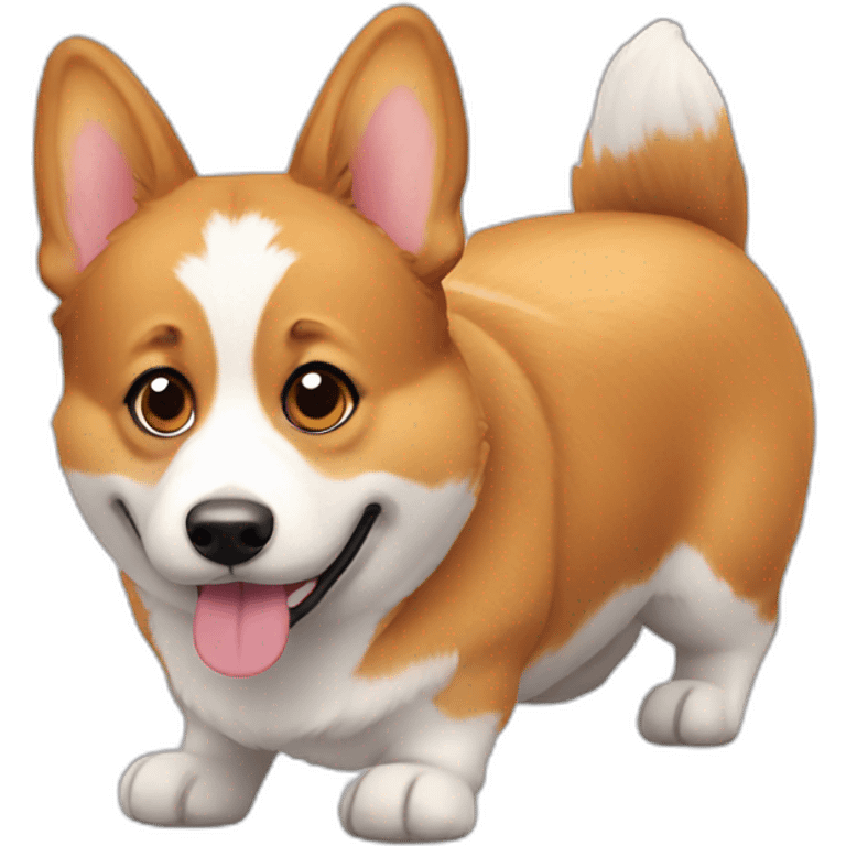 Corgi dog emoji