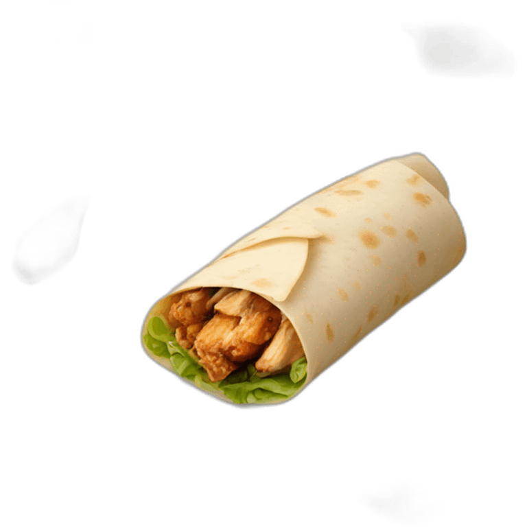 Chicken Shawarma Wrap emoji