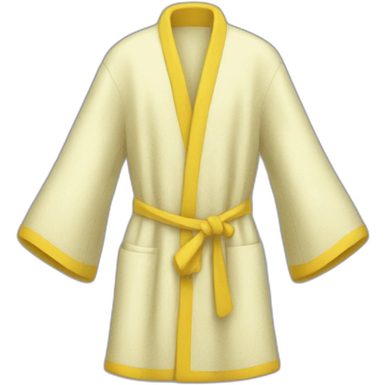 robe jaune emoji