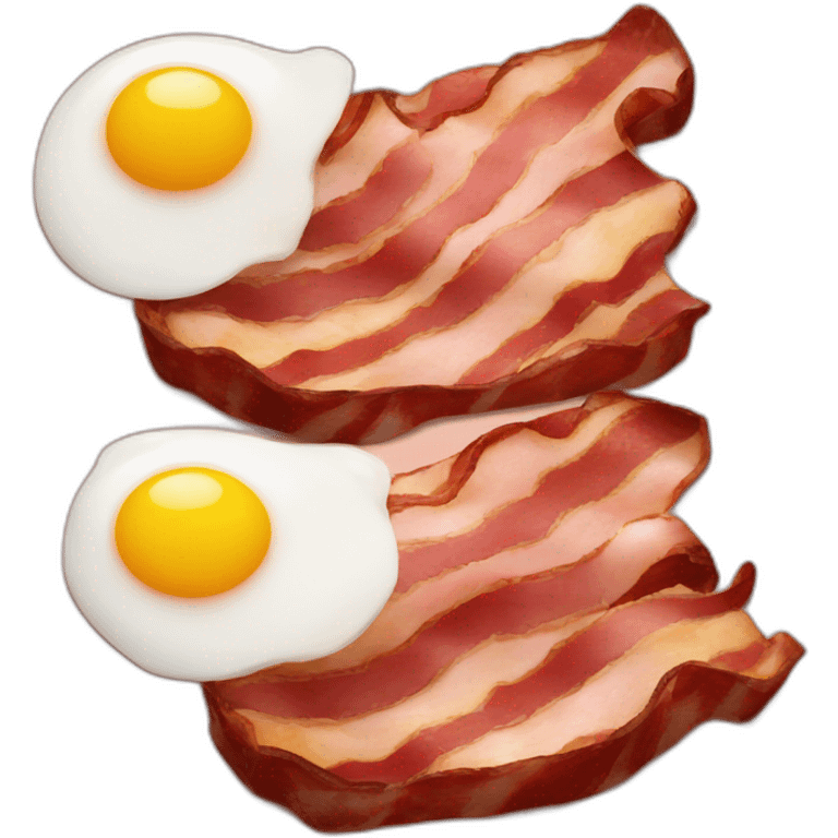 bacon and eggs emoji