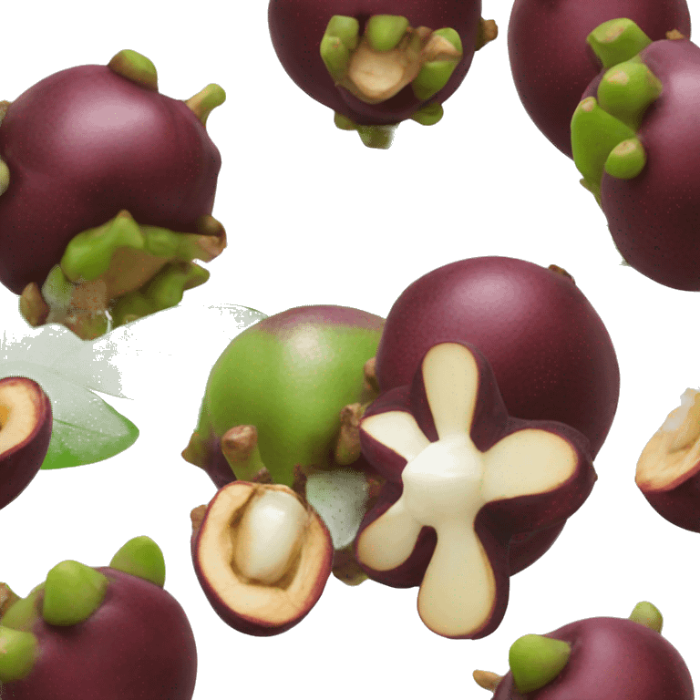 mangosteen emoji