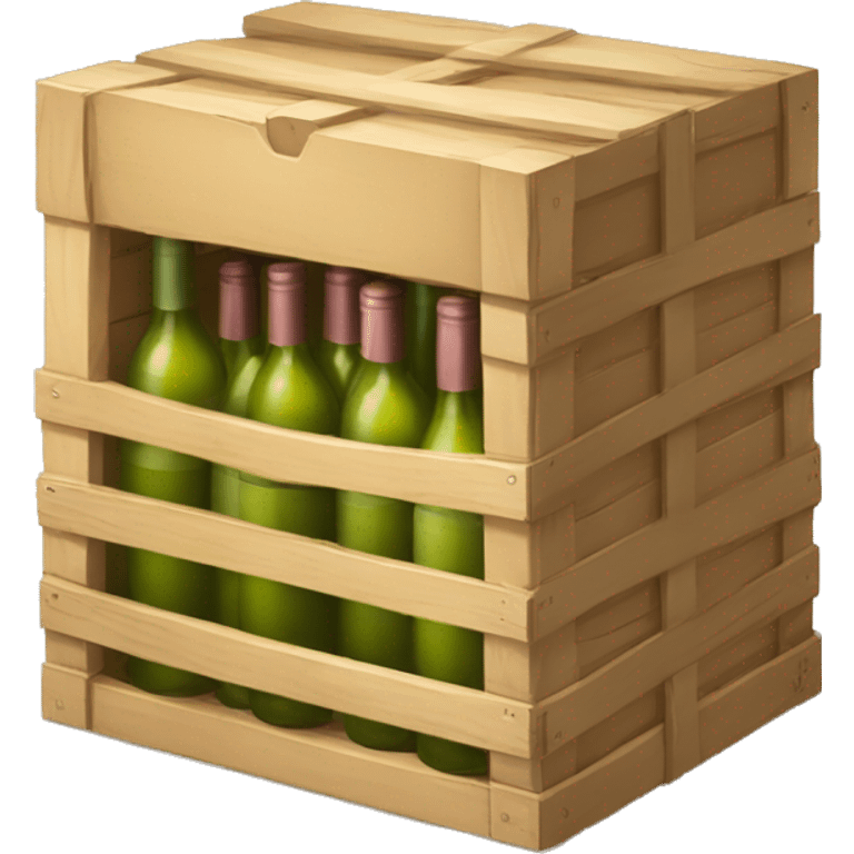 Vino en caja emoji