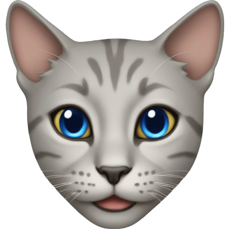 Gatto blu emoji