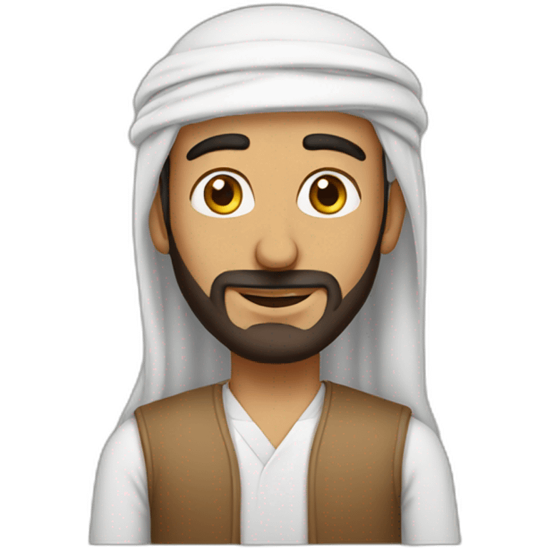 Arab man emoji