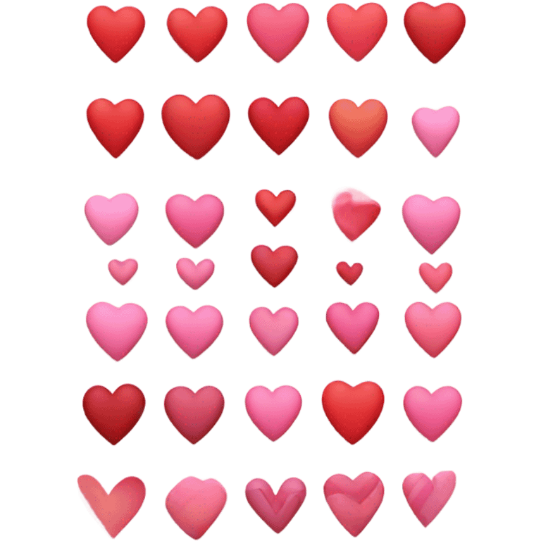 Hearts emoji