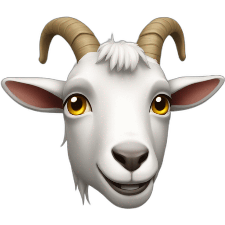 Goat with «wrecklessren» under emoji