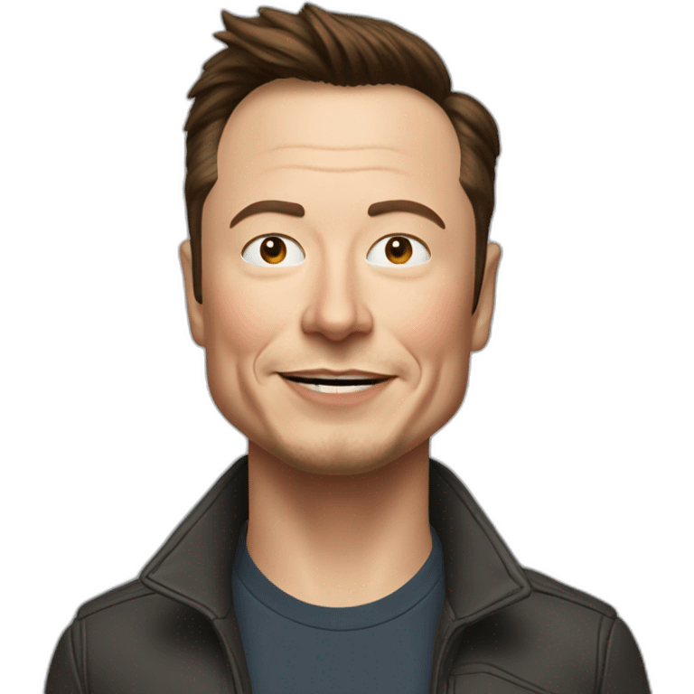 Elon Musk qui fait du foot emoji