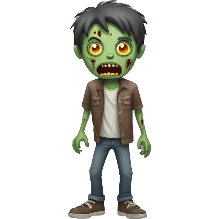 zombie full length emoji